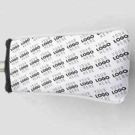 Funda Para Palo De Golf Su logotipo patrón diagonal simple repetitivo