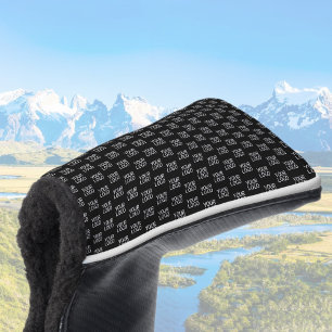 Funda Para Palo De Golf Su logotipo profesional   Patrón de medio paso ele