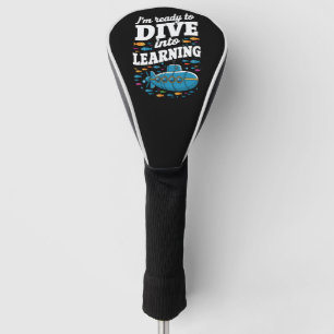 Funda Para Palo De Golf Submarino Escolar Listo Para Bucear En El Aprendiz