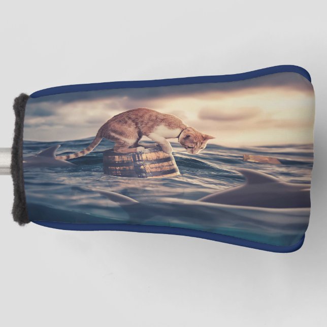 Funda Para Palo De Golf Sueño Nap Cat o Pesadilla (Anverso)