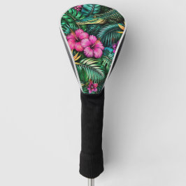 Funda Para Palo De Golf Sueños de Jungla de Cocodrilos Patrón Superficie T