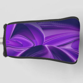 Funda Para Palo De Golf Sueños del arcoiris de flores moradas