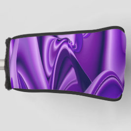 Funda Para Palo De Golf Sueños del arcoiris de flores moradas