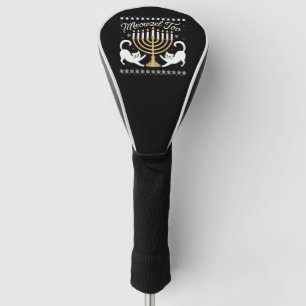 Funda Para Palo De Golf Suéter Feo Divertido Meowzel Tov Janucá Hanukkah