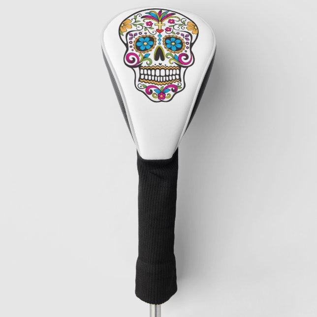 Funda Para Palo De Golf Sugar Skull (Anverso)