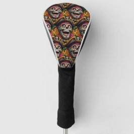 Funda Para Palo De Golf Sugar Skull Art - Pirate Skull