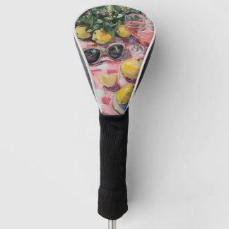 Funda Para Palo De Golf Summer Still Life with Lemons, Sunglasses Phone