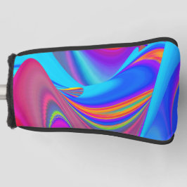 Funda Para Palo De Golf Summerfeeling, Resumen 3D Rainbowart