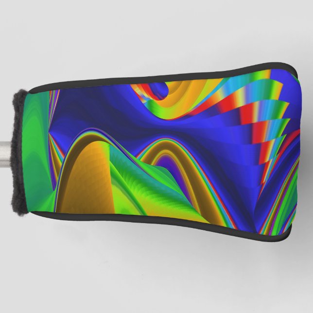 Funda Para Palo De Golf Summerrainbow , Resumen del Rainbowart 3D (Anverso)