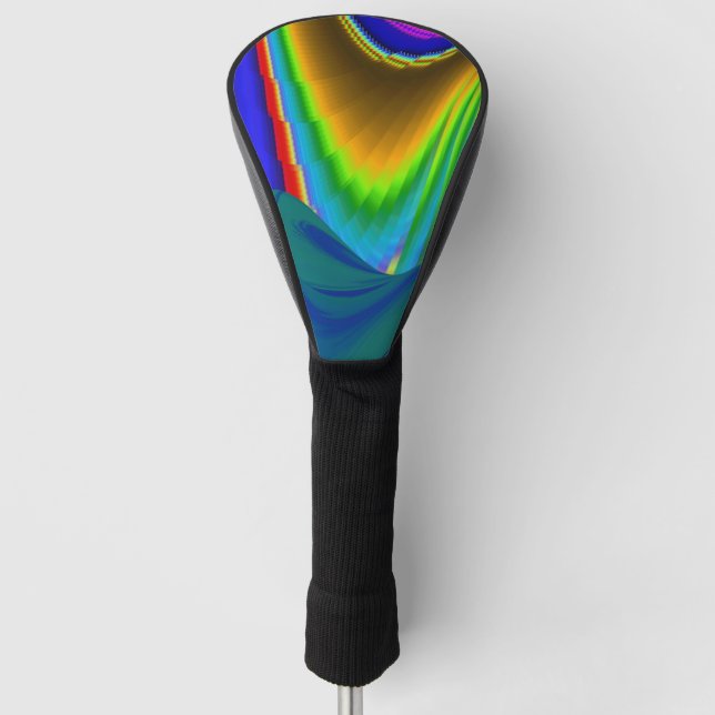 Funda Para Palo De Golf Summerrainbow , Resumen del Rainbowart 3D (Anverso)
