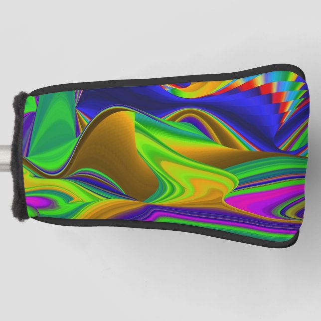 Funda Para Palo De Golf Summerrainbow , Resumen del Rainbowart 3D (Anverso)