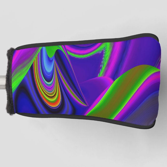 Funda Para Palo De Golf Summerrainbow , Resumen del Rainbowart 3D (Anverso)