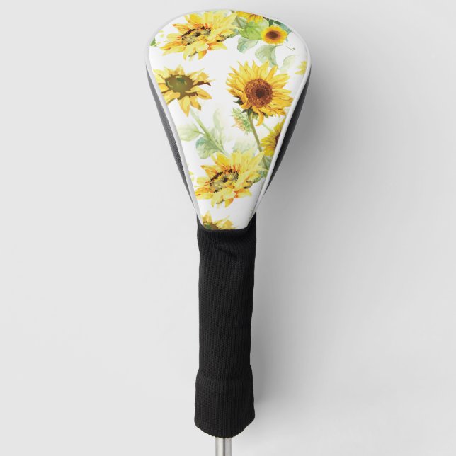 Funda Para Palo De Golf Sunflower (Anverso)