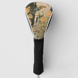 Funda Para Palo De Golf Sunflower Art Nouveau Garden Grasset Mujer