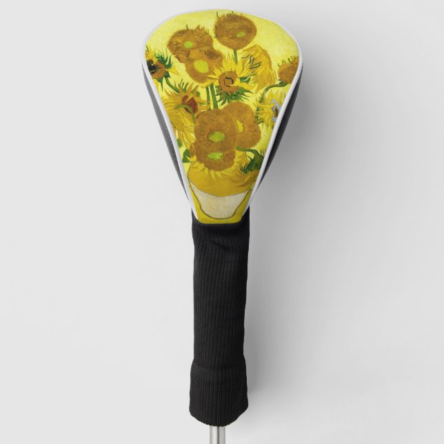 Funda Para Palo De Golf Sunflowers Vincent van Gogh (Anverso)