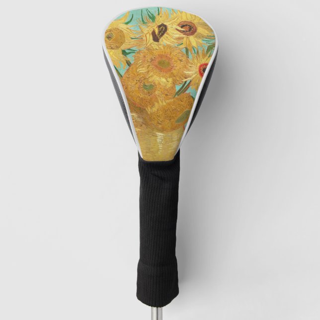 Funda Para Palo De Golf Sunflowers Vincent van Gogh (Anverso)