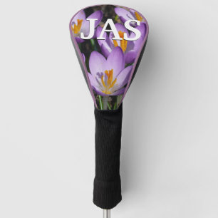 Funda Para Palo De Golf Sunny Purple Crocuses