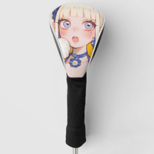 Funda Para Palo De Golf Sunny Scoop Anime Chica con vainilla Cone