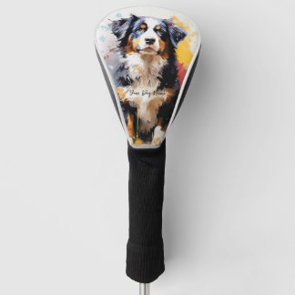 Funda Para Palo De Golf Super Cute Bernese Mountain Dog Puppy 005 - Xeno L