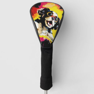Funda Para Palo De Golf Superhéroe Cavalier King Charles 01 - Juez Ignacio