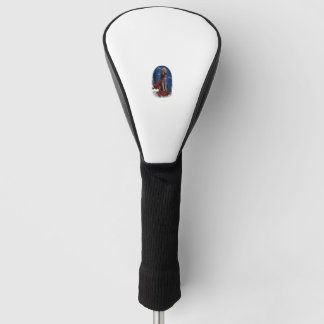 Funda Para Palo De Golf Superhéroe de superpotencia Labradoodle Perro