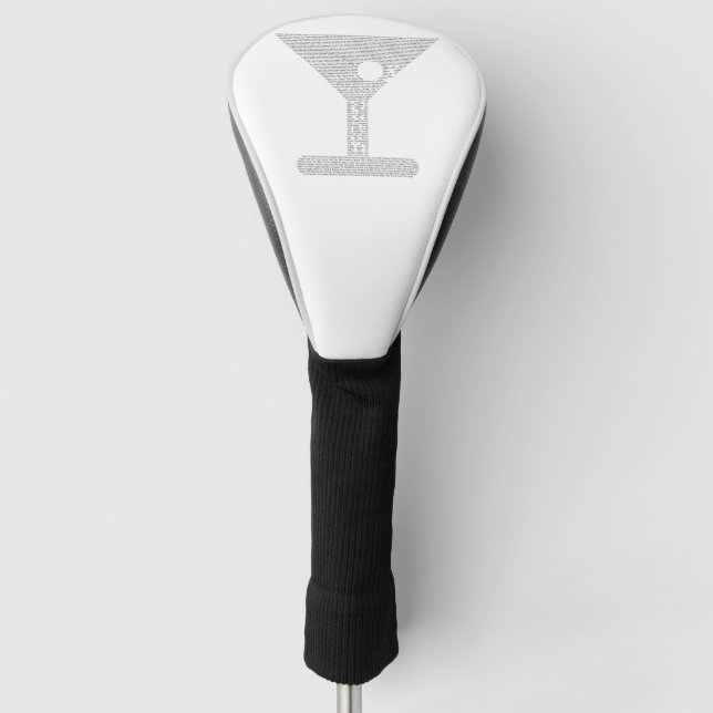 Funda Para Palo De Golf Supper Clubs of Wisconsin - Martini (Anverso)