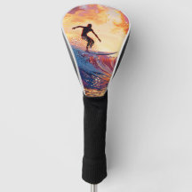 Surf SoCal Sunset Surf - Funda Premium Golf Club