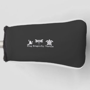 Funda Para Palo De Golf Sutil tortuga de rana antimaga anti-Trump