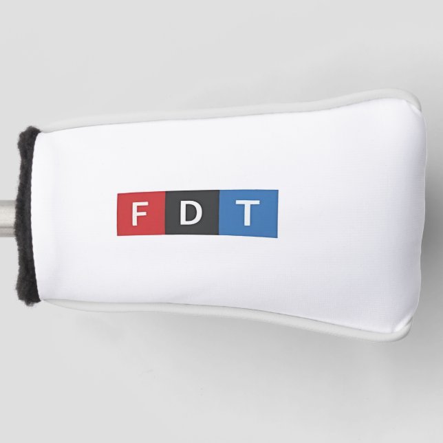 Funda Para Palo De Golf Sutiles antidemócratas anti-Maga del FDT (Anverso)