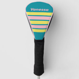 Funda Para Palo De Golf Sweet Sea Kiss Across Striping with Name