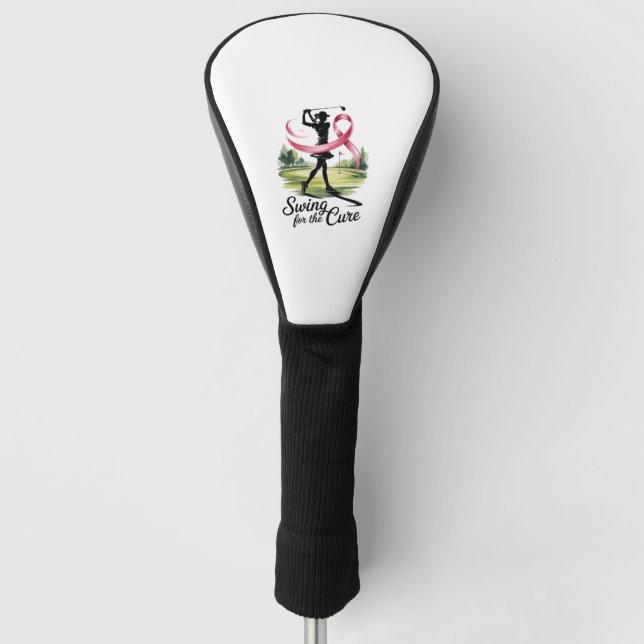Funda Para Palo De Golf Swing for the Cure Golf Breast Cancer (Anverso)