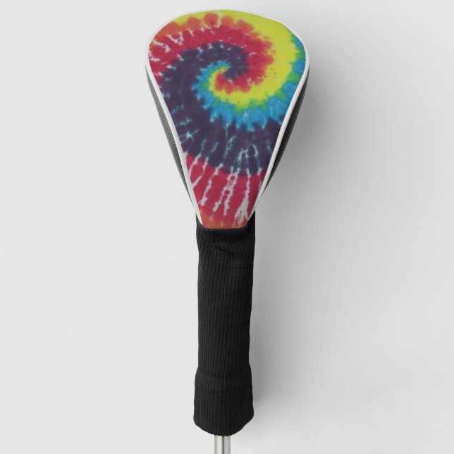 Funda Para Palo De Golf Swirl Tie Dye (Anverso)