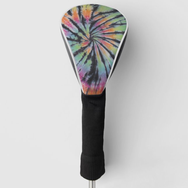 Funda Para Palo De Golf Swirl Tie Dye (Anverso)