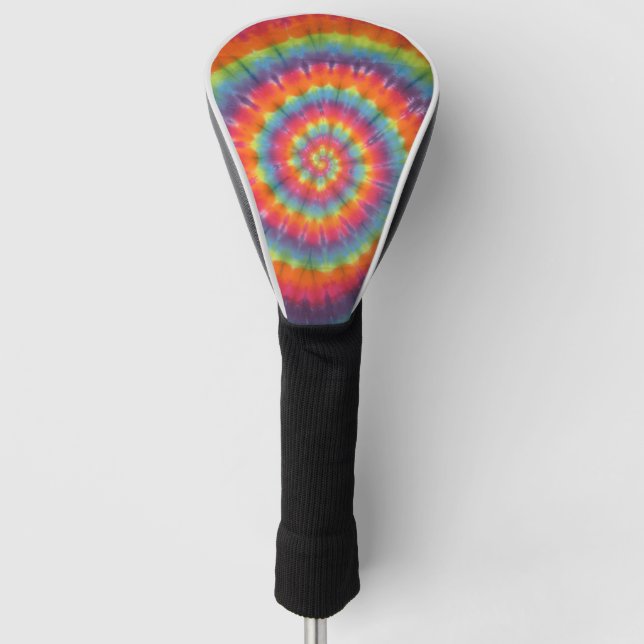 Funda Para Palo De Golf Swirl Tie Dye (Anverso)