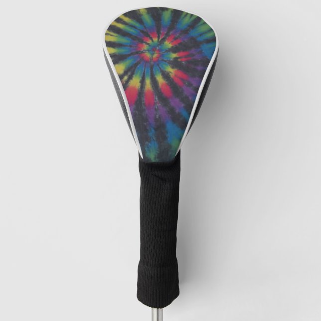 Funda Para Palo De Golf Swirl Tie Dye (Anverso)
