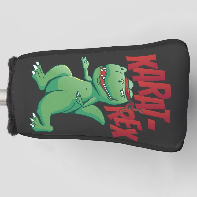 Funda Para Palo De Golf T-Rex Karate (Anverso)