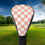 Funda Para Palo De Golf Tablero de controles retro<br><div class="desc">Trae un toque vintage al campo con las tapas de nuestro club de golf personalizado, con un vibrante patrón de tablero de ajedrez retro que seguro va a dar vuelta la cabeza. Estas tapas de alta calidad están diseñadas para proteger a los clubes de los arañazos y el desgaste, al...</div>