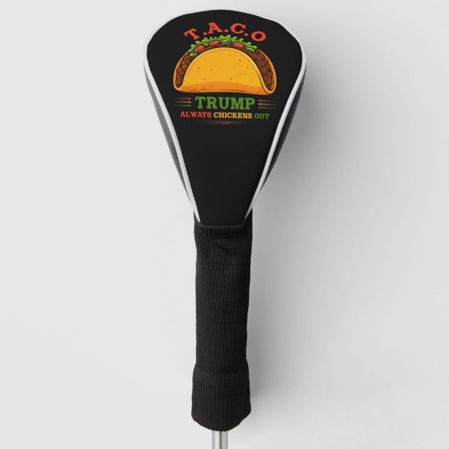 Funda Para Palo De Golf Taco Trump siempre se esfuma (Anverso)