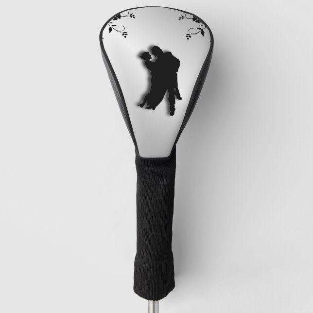 Funda Para Palo De Golf Tango Dancers Silhouette 1 (Anverso)