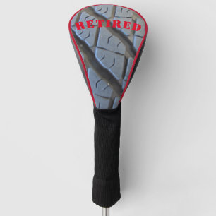 Funda Para Palo De Golf Tapa de cabeza de golf de retiro de neumáticos de
