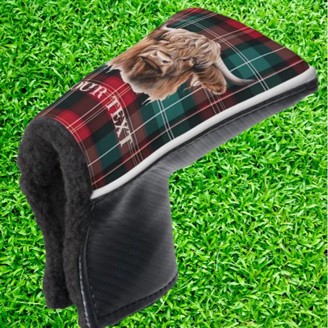 Funda Para Palo De Golf Tapa de cabeza de golf de Tartan HIGHLANDER (the perfect gift for your golf-loving friends' birthdays and make their next outing unforgettable!)