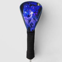 Funda Para Palo De Golf Tapa de cabeza de golf de Wolf Design