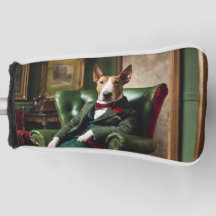 Tapa de cabeza de golf del Bull Terrier Inglés