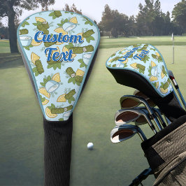 Funda Para Palo De Golf Tapa de cabeza de golf del patrón Dolmadakia