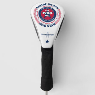 Funda Para Palo De Golf Tapa de cabeza de golf del Personalizado Círculo E