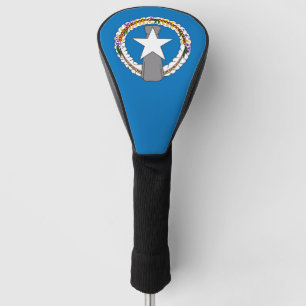 Funda Para Palo De Golf Tapa de choferes de golf con bandera del norte de 