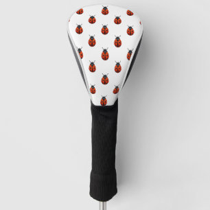 Funda Para Palo De Golf Tapa de la cabeza de golf de Ladybugs