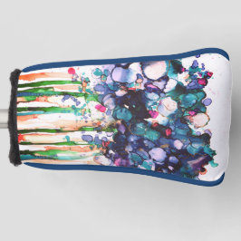 Funda Para Palo De Golf Tapa de la cabeza de golf de las flores