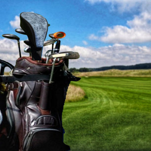 Funda Para Palo De Golf Tapa de la cabeza de golf de los grises textiles