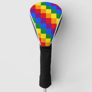 Funda Para Palo De Golf Tapa de la cabeza de golf de patrón encadenado LGB